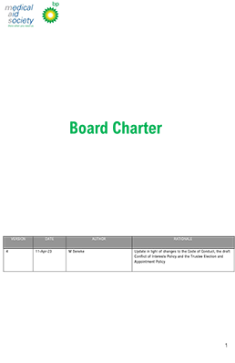 Board of Trustees Charter
