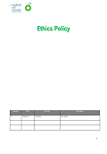 Ethics Policy